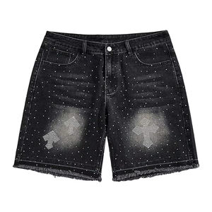 Dernier modèle de short en jean pour homme de haute qualité, respirant, confortable et vendu à chaud, top des tendances, short en jean pour homme à un prix raisonnable - Product Image 1