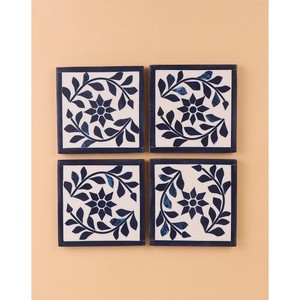 Posavasos de hueso/resina hecho a mano de diseño elevado, posavasos para taza de té y café para Dinking, uso minimalista de Decoración de mesa para el hogar y la cocina - Product Image 4
