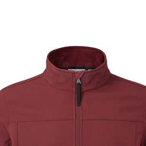 Softshell Jacket Breathable Eco-Friendly Men's <b>Stand</b> Collar Front Logo Customized Light <b>Weight</b> Winter Casual - Product Image 6