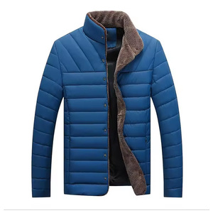 Chaqueta acolchada de burbujas de diseñador ligera para hombre, logotipo bordado personalizado, bolsillos con cremallera, estilo de calle, Abrigo acolchado de invierno - Product Image 1