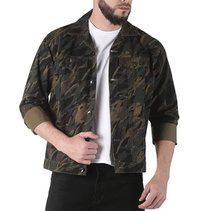 Chaqueta de Mezclilla Casual para Hombre de Alta Calidad, Diseño 2026, Cierre de Botones, Corte Regular, Transpirable, Resistente al Viento y Ecológica - Product Image 1