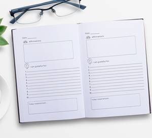 Lacon cá nhân biết ơn Tạp Chí tùy chỉnh sức khỏe máy tính xách tay Chánh Niệm món quà biểu hiện Nhật Ký và phản chiếu bằng văn bản - Product Image 4