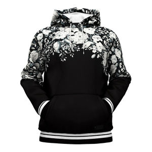 Sudadera con Capucha Personalizada con Logotipo OEM, Felpa Francesa de Algodón, Estilo Vintage, Degradado Desgastado, Lavado Ácido, Sudadera con Capucha Sublimada - Product Image 4