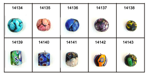 Superventas cuentas de cristal de Murano hechas a mano de alta calidad para la fabricación de joyas excelente para creaciones de pulseras populares - Product Image 3