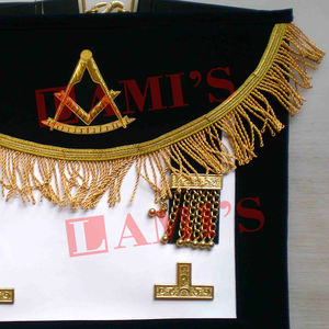 ผ้ากันเปื้อนเครื่องราชกกุธภัณฑ์สำหรับงานปักทำด้วยมือ - Product Image 2