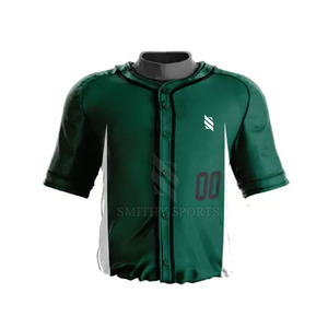 Uniformes de Béisbol Personalizados al Por Mayor al Mejor Precio, Ropa Deportiva de Alta Calidad, Transpirable, de Secado Rápido, con Estampado Sublimado, Manga Corta - Product Image 2