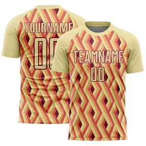 Maillot de football haute performance OEM, uniforme de football personnalisé, respirant, séchage rapide, 100% polyester, imprimé par sublimation, vêtements personnalisés - Product Image 5