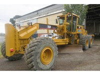 Niveleuse d'occasion CAT 16H avec moteur Perkins, boîte de vitesses, vérin hydraulique Bosch Rexroth, haute efficacité opérationnelle, garantie 3 ans