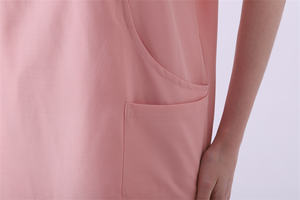 ชุดยูนิฟอร์มทางการแพทย์ของสตรีทำจากผ้าสแปนเด็กซ์ชุดพยาบาลดีไซน์ใหม่2024 - Product Image 3