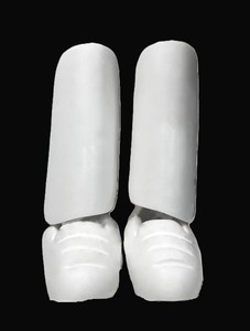 2025 calidad superior y venta Karate Shin Guard PU acolchado de espuma moldeada para Artes Marciales deportes y entretenimiento - Product Image 4