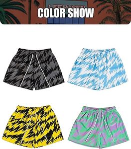Men's 2-in-1 Camo Print <b>Gym</b> <b>Shorts</b> Quick Dry Training Athletic Workout <b>with</b> 5 Elastic Waist Breathable <b>Phone</b> <b>Pockets</b> - Product Image 6