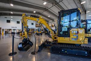 Excavadora retro usada Cat 416 420 en buenas condiciones a la venta - Product Image 2