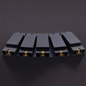 Lot de 5 caches de panneau vierges MidNite 19 mm pour systèmes solaires - MNEDC-BLANK-5PK - Product Image 3