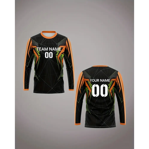 Camiseta de fútbol americano hecha a medida de alta calidad Camiseta corta de equipo de sublimación impresa Premium Camiseta de fútbol americano Premium - Product Image 5