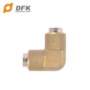 ข้อต่อข้อศอกดันเข้าทองเหลืองตัวชี้วัดจุด45 ° ตัวผู้ x NPT เกลียวท่อตัวผู้พื้นผิวเรียบสภาพใหม่ - Product Image 1