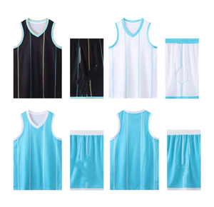 Uniformes de basket-ball personnalisés pour hommes et femmes Combinaisons d'entraînement 100% polyester respirantes à séchage rapide - Product Image 4