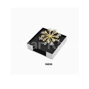 Porte-serviettes en métal doré à motif flocon de neige, moderne, pour la maison, la cuisine, l'hôtel et la décoration de restaurant, vente chaude - Product Image 1