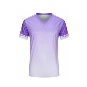 Camiseta de Fútbol Ligera y Cómoda Más Vendida, Ropa Deportiva Personalizada para Entrenamiento, Mejor Precio, Color Sólido, Nuevo Diseño - Product Image 4