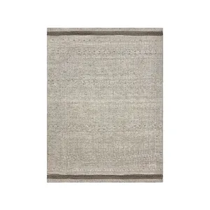 Buy Soft and Comfortable Hand Knotted Woollen Carpet Beige
