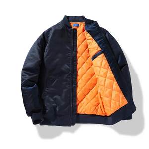 Veste bomber décontractée pour homme, automne-hiver, longue, fine, coupe-vent, couleurs et logo personnalisés, fabriquée au Pakistan - Product Image 4