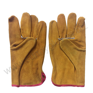 High Quality Garden <b>Driver</b> <b>Gloves</b> Custom Logo Safety Leather Outdoor Work Winter <b>Glove</b> - Product Image 1