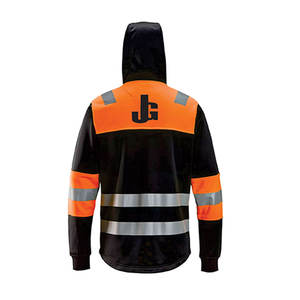 Chaqueta DE SEGURIDAD transpirable de alta calidad al por mayor último diseño 100% poliéster hombres impermeable EN certificado diseño personalizado - Product Image 2