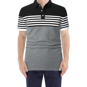 Polo personnalisé de haute qualité pour hommes Nouveau T-shirt de golf fabriqué au Pakistan en tissu tricoté au design uni - Product Image 4