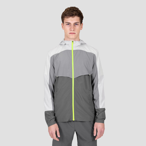 Ensembles coupe-vent à capuche court avec fermeture éclair pour hommes Training Jogging Wear Survêtements Logo personnalisé en nylon pour hommes été adultes - Product Image 1