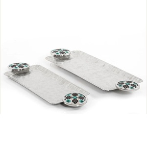 Bandeja para servir comida rápida o desayuno de diseño exclusivo, suministros para hoteles, bandeja para servir de madera de uso multifuncional - Product Image 2