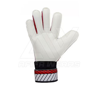 Gants de gardien de but d'entraînement de football OEM de haute qualité dernier style latex respirant avec matériau en cuir du Pakistan - Product Image 3