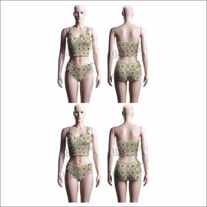 เซ็ตบิกินีของผู้หญิงชุดบิกินี่ทำจากโพลีเอสเตอร์ดีไซน์ตามสั่งใหม่2025 - Product Image 5