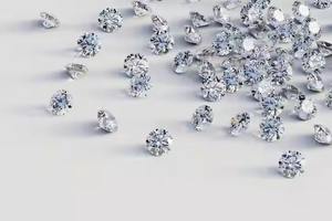 Diamante natural suelto de corte brillante redondo de 1 MM a 5 MM VVS1 Claridad Corte redondo Facetado Diamante suelto blanco certificado - Product Image 5