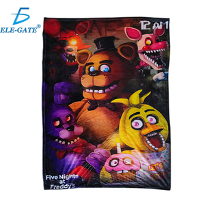 Coperta Termica Singola con Design del Film Five Nights at Freddy's in Pile Corallo per Uso Domestico - Product Image 6