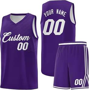 Uniforme de basket-ball professionnel personnalisé 2025 OEM sublimation maillot et short de l'équipe vêtements de sport de qualité supérieure fournisseur en gros en vrac - Product Image 4
