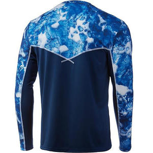 เสื้อยืดตกปลาแบบกำหนดเองขายส่ง แบรนด์ส่วนตัว ผู้ผลิต OEM ผู้จัดจำหน่าย ผลิตจำนวนมาก ผ้าคุณภาพสูง - Product Image 1