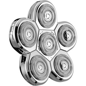 Cabezales de Repuesto para Afeitadora Eléctrica de Cinco Cuchillas Dobles, Lavables, Rotatorios, para Rostro, Aptos para Uso en Autocaravanas - Product Image 1