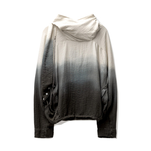 เสื้อฮู้ดมีซิปมีซิปสำหรับผู้ชายผ้าฝ้าย410gsm แบบพอดีตัวปกติฤดูหนาว - Product Image 3