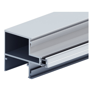 Profil de rideau coulissant en aluminium minimalement extérieur pour balcons de jardin Vérandas Décoration extérieure exquise en acier inoxydable - Product Image 3