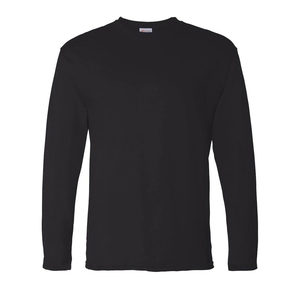 Men's Long Sleeve T-Shirt Cotton O-Neck Regular Fit <b>Tee</b> Solid <b>White</b> Casual Jersey Blank Design Men's T-Shirts - Product Image 4