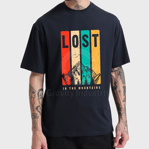 Camisetas Ligeras de Último Diseño para Hombre, de Poliéster/Algodón, al Mejor Precio, Lisas, Teñidas, Color Personalizado, Secado Rápido, Transpirables - Product Image 1