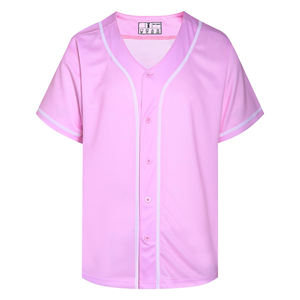 Camisetas de Béisbol Personalizadas al por Mayor con Logotipo, de Alta Calidad para Hombre, Ropa Deportiva Transpirable con Nombre Bordado - Product Image 1