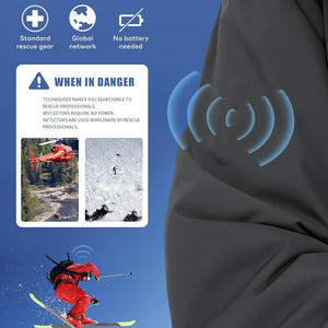 Chaqueta de esquí Streetgrace para hombre con diseño personalizado OEM impermeable tela transpirable Logo marca y soporte de etiqueta privada - Product Image 5