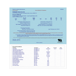 Resina Ignífuga FR940 de Phrozen Engineering, 1 kg, Gris, para Equipos Eléctricos - Product Image 5