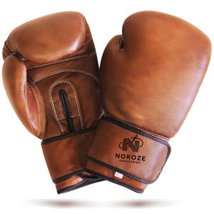 Guantes de boxeo duraderos Personalizados Su propio logotipo Guantes de boxeo de color sólido - Product Image 3