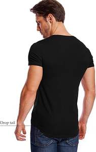 2025 nouveauté à manches courtes maillot V0-Neck t-shirts haut tendance mode Style Punk t-shirt pour les activités de plein air et salle de sport - Product Image 4