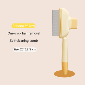 Kit profesional de aseo para mascotas: rastrillo de capa interior y peine antipulgas para perros y gatos, herramienta de eliminación y desprendimiento | Suministros para mascotas al por mayor - Product Image 5