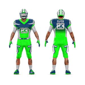 2025 Jersey de fútbol americano personalizado nuevo diseño ropa deportiva con bordado uniforme transpirable para adultos - Product Image 6