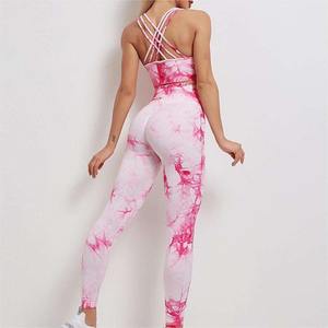 Leggings pour femmes en gros, vêtements de sport, push-up, compression, taille haute, extensible - Product Image 3