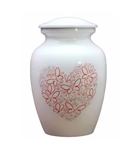 Urnas conmemorativas de metal hechas a mano para cenizas humanas adultas urnas de cremación de árboles grabadas urna funeraria decorativa con bolsa de terciopelo - Product Image 2