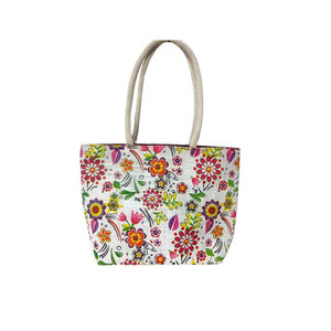 Bolsas de yute ecológicas de alta calidad, diseño de patrón de letras reutilizables hechas a mano, el mejor precio a la venta, Go Green with Style - Product Image 3